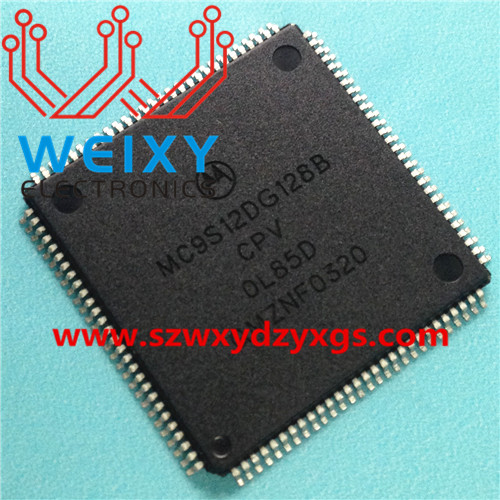 MC9S12DG128BCPV 0L85D commonly used vulnerable flash chip for automotive MCU