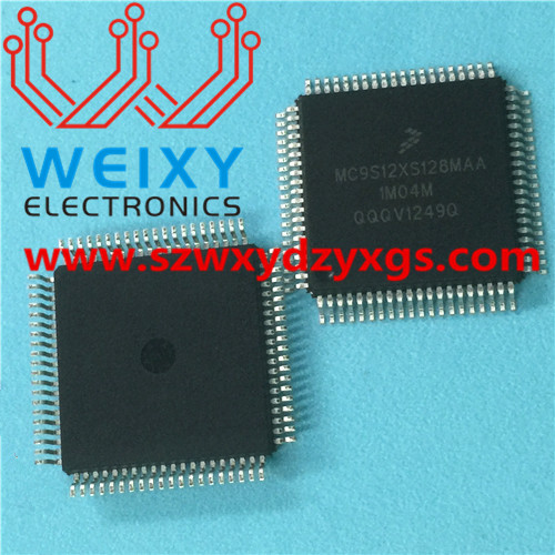 MC9S12XS128MAA 1M04M commonly used vulnerable flash chip for automotive MCU