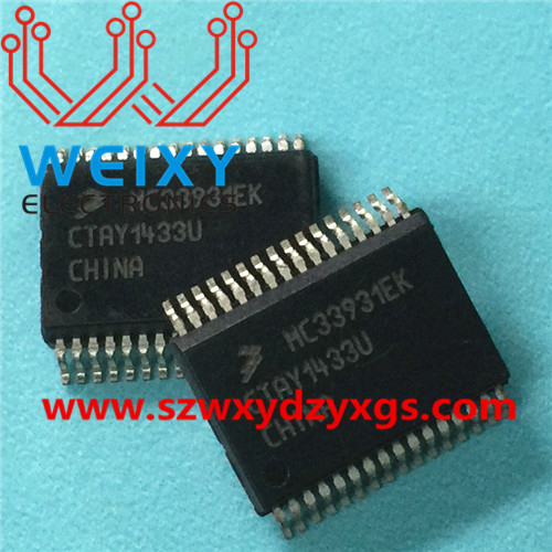 MC33931EK  Commonly used vulnerable driver chip for automotive BCM