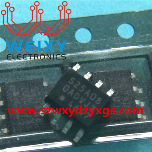 S25A08  SOIC8  commonly used EEPROM storage chip for car / excavator / truck