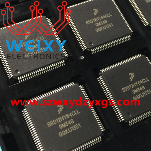 S9S12HY64CLL 0M34S  commonly used flash chip for automotive dashboard