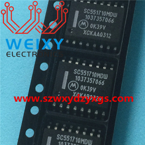 SC551710MDW 1037357066 0K39V  commonly used vulnerable driver chip for automotive ECU