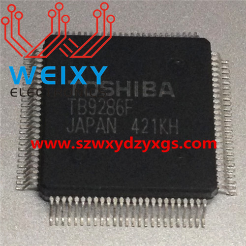 TB9286F  commonly used vulnerable driver chip for Honda ECU