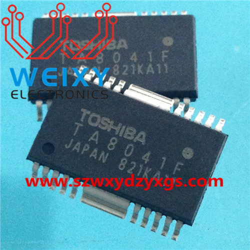 TA8041F commonly used vulnerable driver chip for automotive air conditioner control units