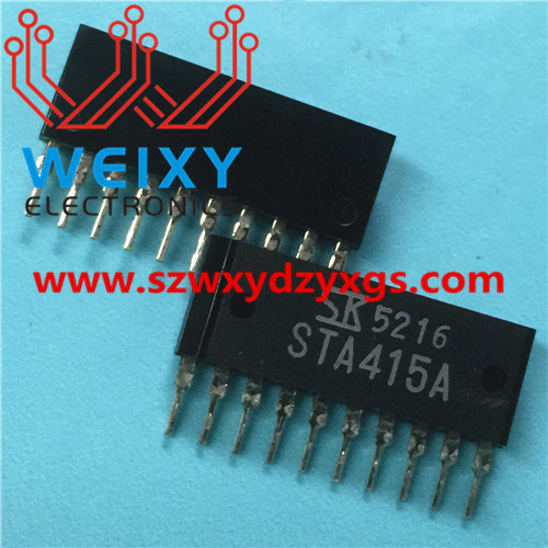 STA415A  commonly used vulnerable driver chip for ECU