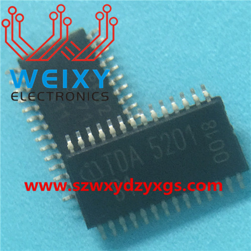 TDA5201 commonly used vulnerable driver chip for automobiles
