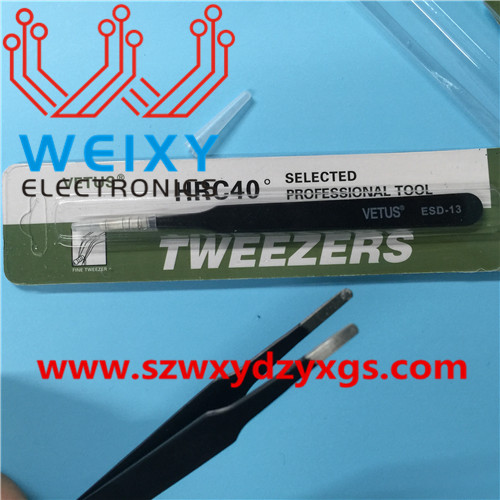 flat head tweezers for picking up IC