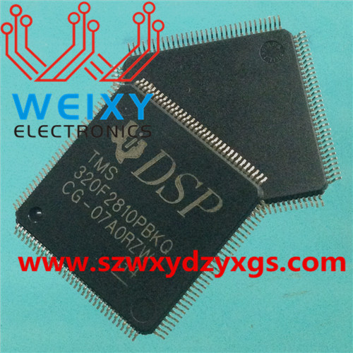 TMS320F2810PBKQ Vulnerable chips for automobiles ECU