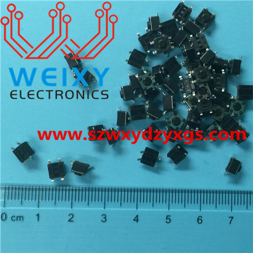 automotive key button 3X4X2.5MM 4PIN