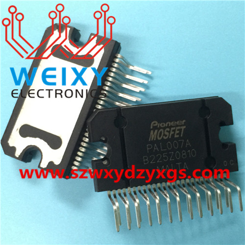 PAL007A Commonly used vulnerable driver chip for Toyota stereo and amplifier