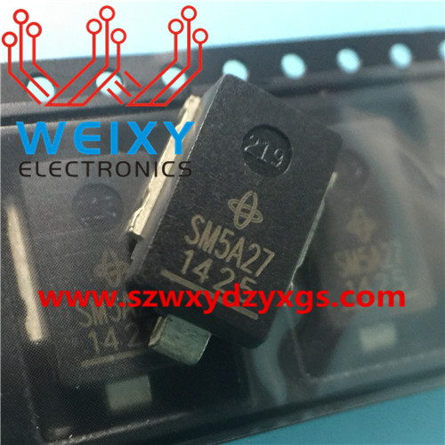 SM5A27  ECU commonly used vulnerable voltage suppressors chip