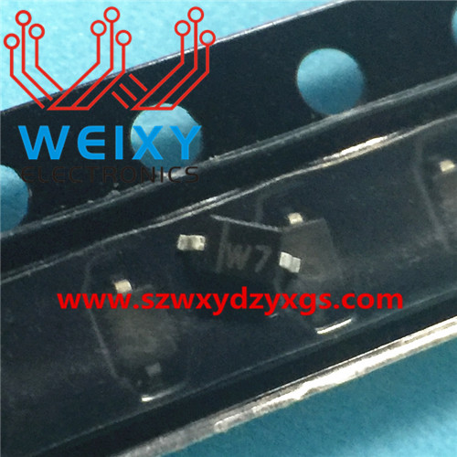 W7 Commonly used vulnerable automotive diode