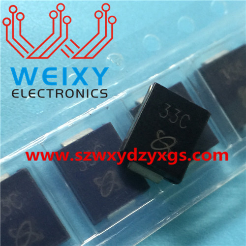 33C Commonly used vulnerable diode for automotive ECU