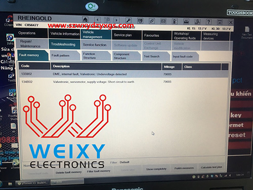 Repair kit for BMW N52 MSV90 DME