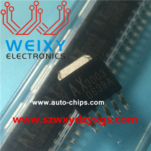 AX3003 Commonly used vulnerable ECM driver chips for excavators