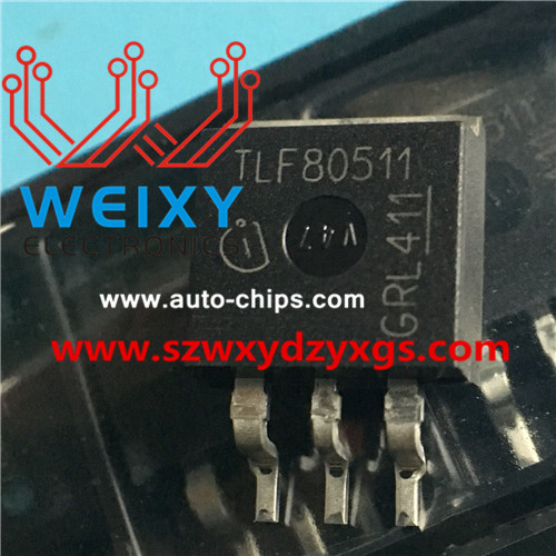 TLF80511 Commonly used vulnerable driver chips for automobiles and excavators' ECU