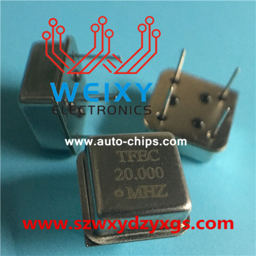 TFEC 20.000MHZ 4PIN Commonly used vulnerable crystal for excavators and trucks' ECM