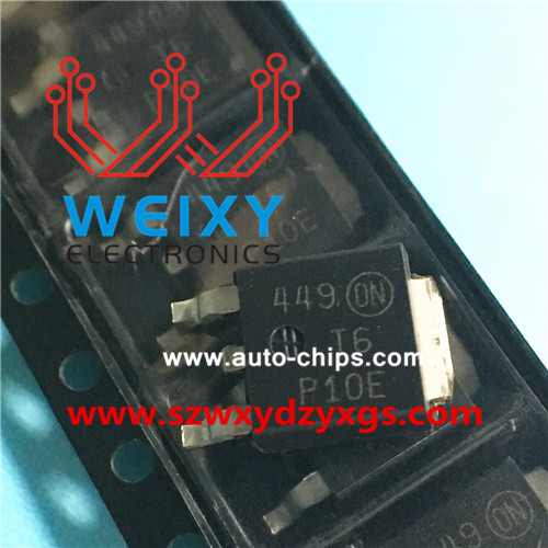 T6P10E commonly used vulnerable driver chips for truck and excavator ECM