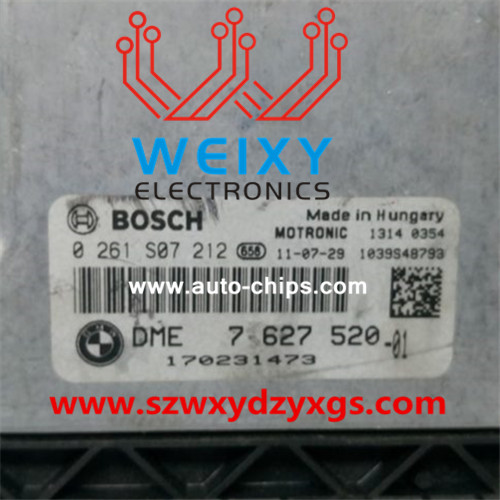 BMW MINI 0261S07212 DME 7627520 repair kit