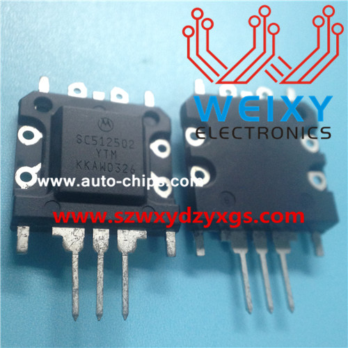 SC512502 Automotive commonly used vulnerable driver chip