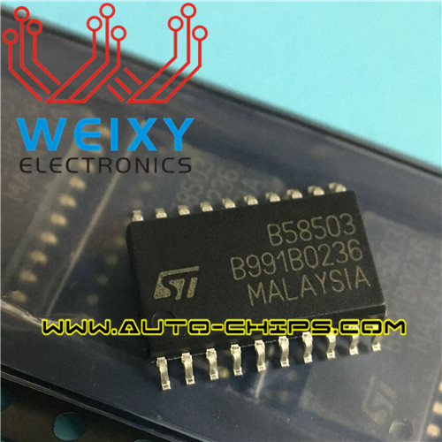 B58503 Automotive ECU commonly used vulnerable driver chip