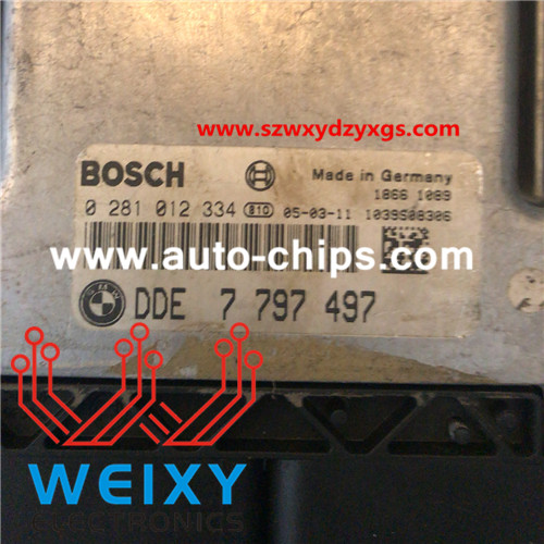 Repair kit for BMW 0281012334 DDE7797497 ECU