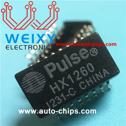 HX1260 commonly used vulnerable chip for automotive ecu