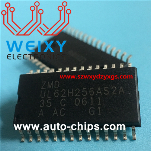 UL62H256AS2A commonly used vulnerable chip for automotive ecu