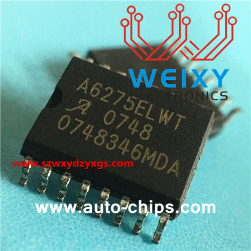A6275ELWT commonly used vulnerable chip for automotive ecu