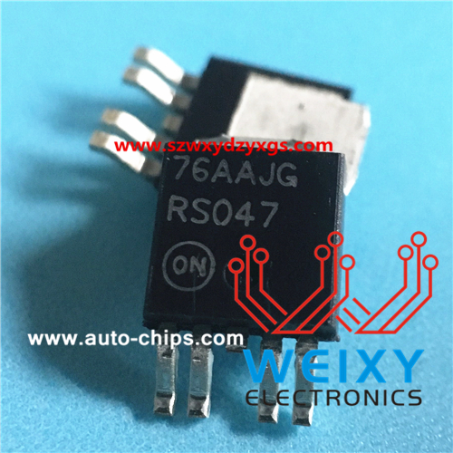 76AAJG commonly used vulnerable chip for automotive ecu
