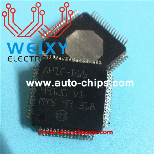 APIC-D15 commonly used vulnerable chip for Teana ECU