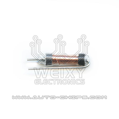 Mercedes-Benz keys' inductive coil transformer