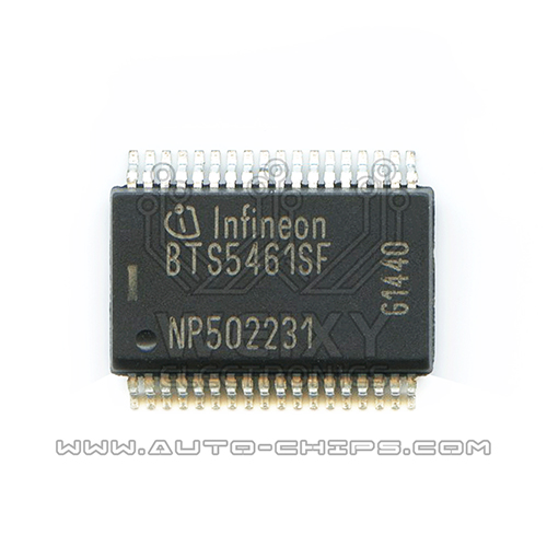 BTS5461SF commonly used vulnerable chip for automotive BCM