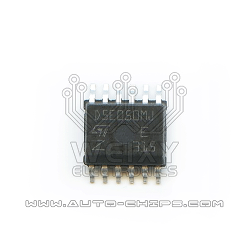 D5E050MJ commonly used vulnerable driver chips for automotive BCM