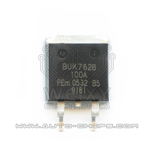 BUK7628-100A Automotive commonly used vulnerable driver chip