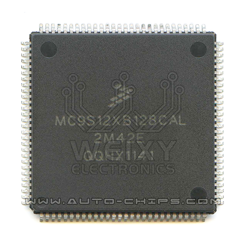MC9S12XB128CAL 2M42E  commonly used vulnerable flash chip for automotive MCU