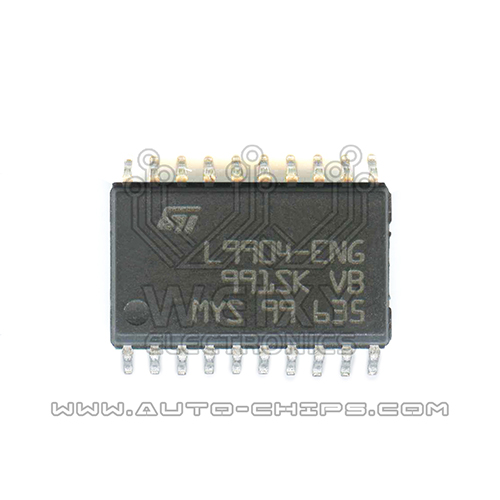 L9904-ENG  commonly used vulnerable driver chip for excavator ECU