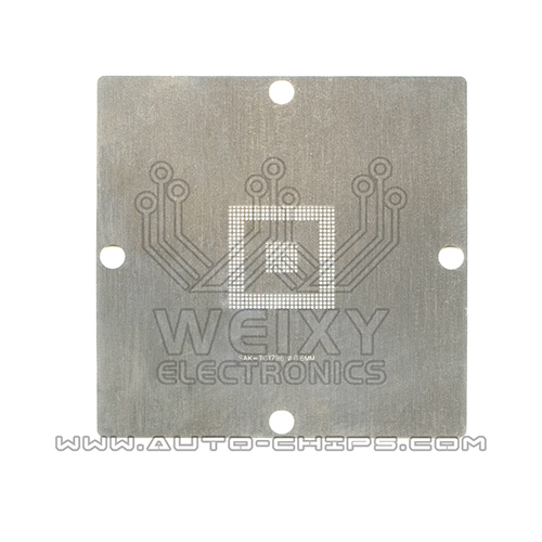 SAK-TC17XX series chip steel mesh, can be used for many ECU