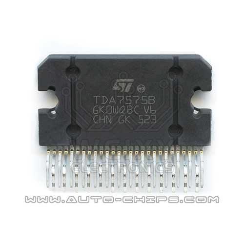 TDA7575B   Vulnerable chips for amplifier of automobiles