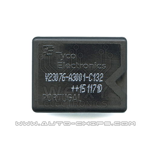 V23076-A3001-C132 commonly used vulnerable relay for BMW EWS control unit