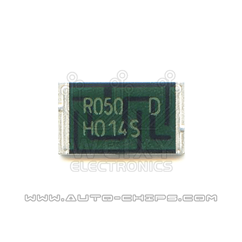 SMT R050    commonly used vulnerable high-precision alloy power resistors for ECU