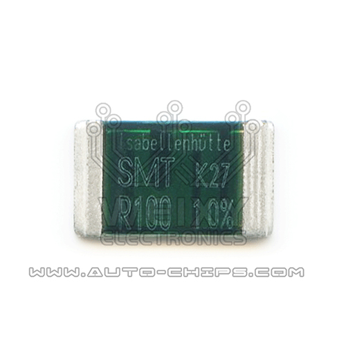 SMT R100   commonly used vulnerable high-precision alloy power resistors for ECU