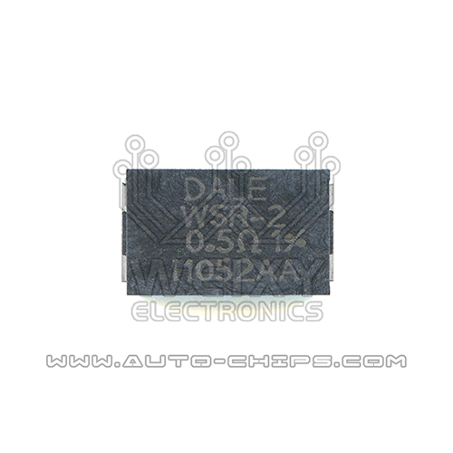 WSR-2 0.5 commonly used high power protection resistor for ECU