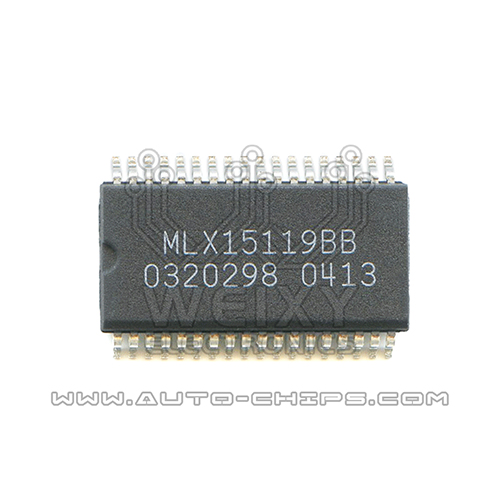 MLX15119BB Automotive commonly used vulnerable driver chip