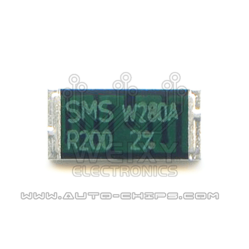 SMS R200 commonly used vulnerable high-precision alloy power resistors for ECU