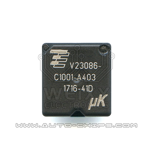 V23086-C1001-A403  commonly used vulnerable relay for automotive BCM
