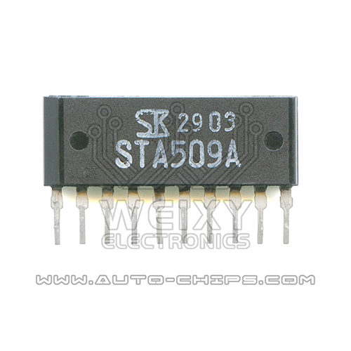 STA509A  commonly used vulnerable speed processing chip for Nissan ECU