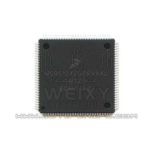 MC9S12XEG384VAL 1M12S commonly used storage MCU chip for BMW FRM / Mercedes-Benz SAM