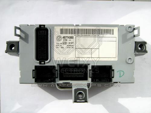 TMPro2 Software module 7 – Fiat, Lancia, Alfa Romeo CODE2 with BSI Delphi