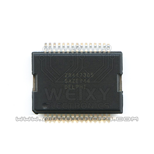 28447365 commonly used vulnerable chip for delphi ecu